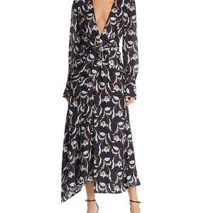 Acler Garber Printed Maxi Dress